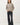 DOUBLE STRIPE SWEATER WITH RIBBED MOCK NECKLINE - Sweater