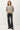 DOUBLE STRIPE SWEATER WITH RIBBED MOCK NECKLINE - Sweater