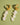 18K gold non-tarnish moon and shell earrings for women