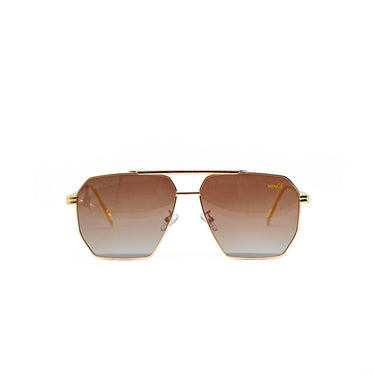 Harlow Gold Brown Sunglasses
