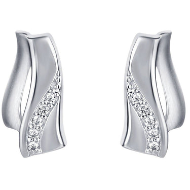 Sterling Silver Swaying Charm Earrings Hypoallergenic