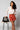 Contrast crossbody bag with guitar strapCross body