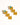 Clay 18K gold non-tarnish shell drop earrings for women
