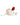 Mouse with Santa Hat Tufted Wool Christmas Ornament on white background