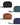 vegan wristlet makeup bag four color set
