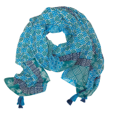 Turquoise summer wrap Sahana