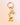Bubble letter keychain bag charm K