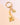 Bubble letter keychain bag charm M