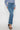 High Rise Double Waistband Straight Raw Hem Jean - Jeans