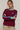 Long Sleeve with Contrast Line Detail Embroidery Tee - Top