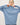 Wool Blend Ultra Soft Crewneck Classic Sweater in light blue front view