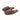 Simple Solid Color Soft Warm Plush Slippers brown
