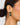 18K gold non-tarnish square stone earrings close-up
