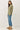 Wool Blend Ultra Soft Crewneck Classic Sweater in olive green side view