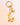 Bubble letter keychain bag charm W