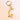 Bubble letter keychain bag charm W