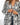 Black and White Fuzzy Long Sleeve Cardigan - Cardigan