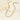 Gold Braid Chain Necklace