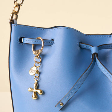X bubble letter keychain