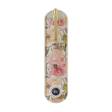 Bloom Travel Gel Pen floral pattern close-up