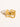 Ozzy 18K gold non-tarnish abstract ring