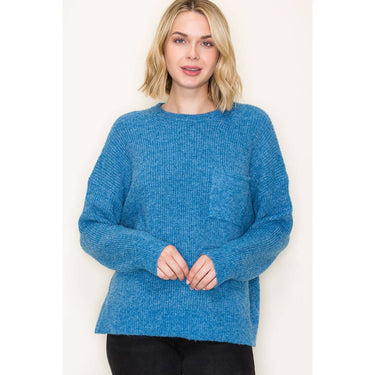 OVERSIZED SOLID PULLOVER SWEATER - Sweater