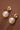 18K Gold PVD Plated Waterproof Stainless Steel Drop Earrings 7774 close-up highlighting the dangling pearl design