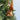 Fawn Deer Felt Wool Christmas Ornament displayed on greenery