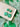 Four Leaf Clover Earrings Shamrock Earrings displayed on a plate, featuring green polymer clay and gold-plated posts.