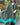 New Gray Modal Jamawar Scarf with teal patterned border