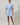 Model wearing Maisie Floral Miana Button Up Mini Dress in a full-length front view