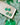 Shamrock Earrings Clover Clay Earrings Clover Earrings displayed on a tray with a green leaf background.