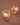 18K Gold Plated Waterproof Stainless Steel Stud Earrings 7652 showcasing the polished stud details