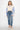 ECO FABRIC HIGH RISE STRAIGHT LEG JEANS - Jeans