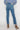 High Rise Double Waistband Straight Raw Hem Jean - Jeans