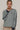 Long Sleeve with Contrast Line Detail Embroidery Tee - Top
