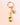 Bubble letter keychain bag charm C