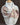 Fine Wool Kashmir Jamawar Pashmina draped in cream and pink