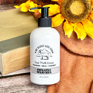 Sweater Weather Goat Milk Lotion - Nourishing Skin Care