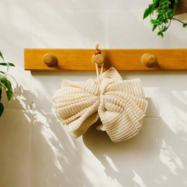 Shower Pouf | Ramie Exfoliating Sponge | Skincare Bestseller - Loofah