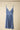 Surplice Spaghetti Strap Flare Hem Ditsy Mini Dress blue dress detail