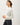 DOUBLE STRIPE SWEATER WITH RIBBED MOCK NECKLINE - Sweater