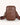 Vegan Leather Mini crossbody bag in brown, perfect for a stylish and functional accessory.