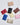 Mackenzie Wallet Chocolate among various chevron-quilted wallets in different colors.