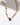 Prism Gems Birthstone Necklace - January featuring a garnet gemstone on a gold plated chain.