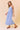 Maxi Dress with Side Pocket and Adjustable Strap in blue full-length view