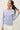 Model wearing light blue Ultra Soft Boatneck Basic Long Sleeve Top