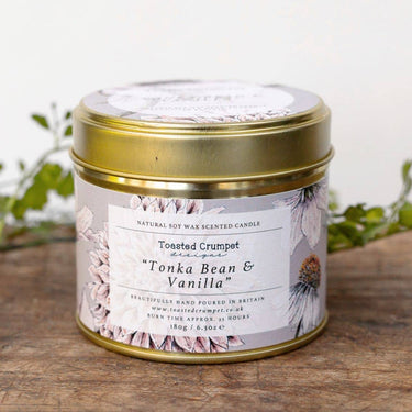 Tonka & Vanilla Bean Candle - Candles