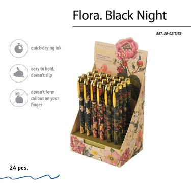 HappyWrite Lush Flora Series Pen colorful floral design pack