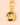 Bubble letter O bag charm